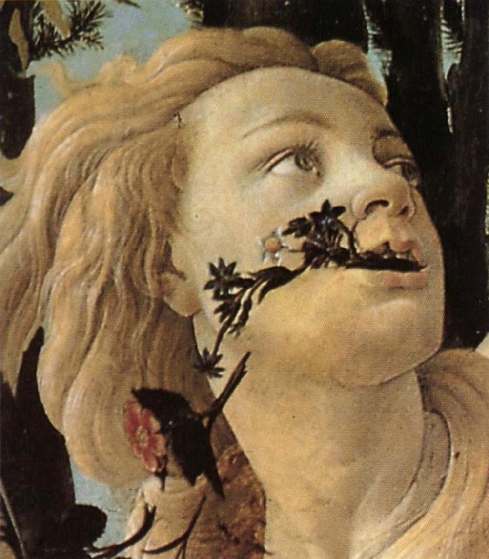 Sandro Botticelli Details of Primavera-Spring